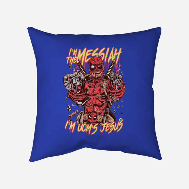 I'm The Messiah-None-Removable Cover w Insert-Throw Pillow-Nihon Bunka