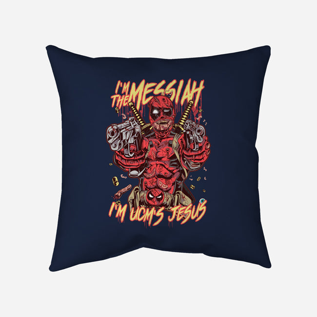 I'm The Messiah-None-Removable Cover-Throw Pillow-Nihon Bunka