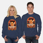 Equinsi Ocha-Unisex-Crew Neck-Sweatshirt-daobiwan