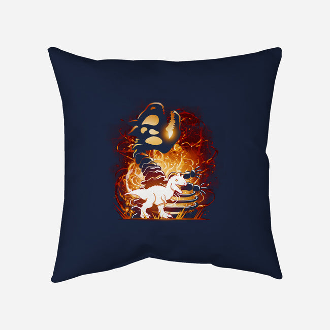 Carnotaurus-None-Non-Removable Cover w Insert-Throw Pillow-Vallina84