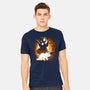 Triceratops-Mens-Heavyweight-Tee-Vallina84