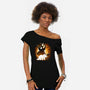 Triceratops-Womens-Off Shoulder-Tee-Vallina84