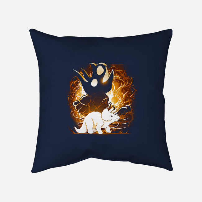 Triceratops-None-Removable Cover-Throw Pillow-Vallina84