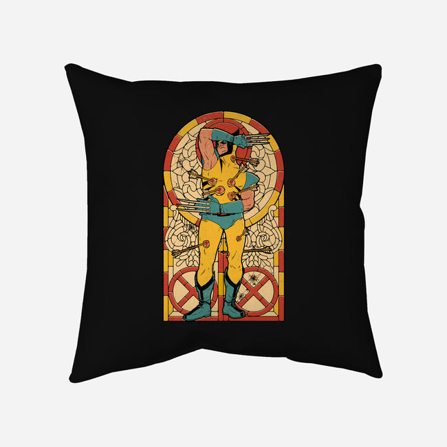 Blessed Beast-None-Removable Cover-Throw Pillow-Hafaell