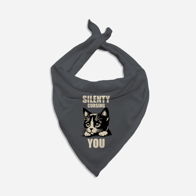 Silently Cursing You-Dog-Bandana-Pet Collar-turborat14