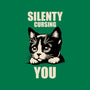 Silently Cursing You-None-Removable Cover w Insert-Throw Pillow-turborat14