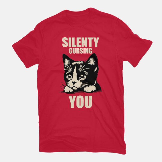 Silently Cursing You-Womens-Basic-Tee-turborat14