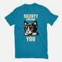 Silently Cursing You-Womens-Basic-Tee-turborat14