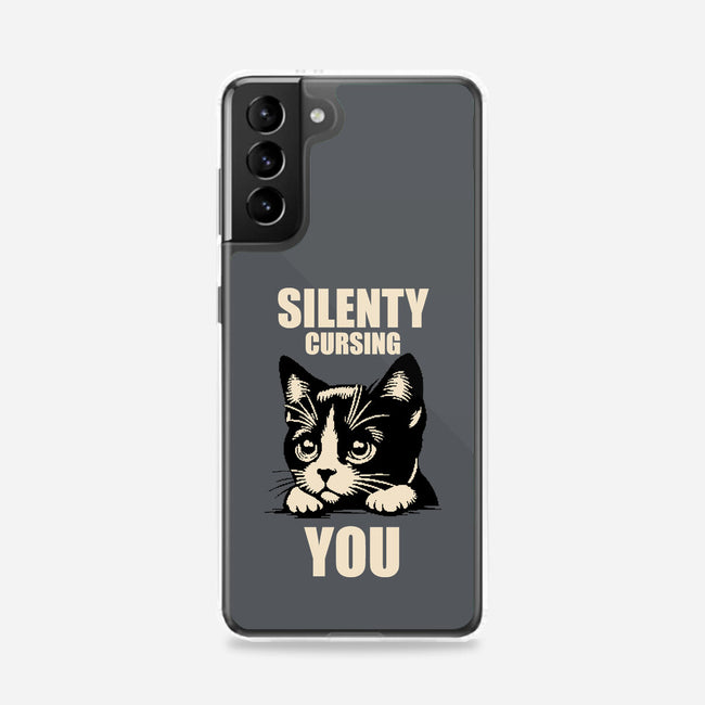 Silently Cursing You-Samsung-Snap-Phone Case-turborat14