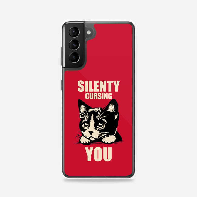 Silently Cursing You-Samsung-Snap-Phone Case-turborat14