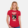 Silently Cursing You-Womens-Fitted-Tee-turborat14