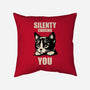 Silently Cursing You-None-Removable Cover w Insert-Throw Pillow-turborat14