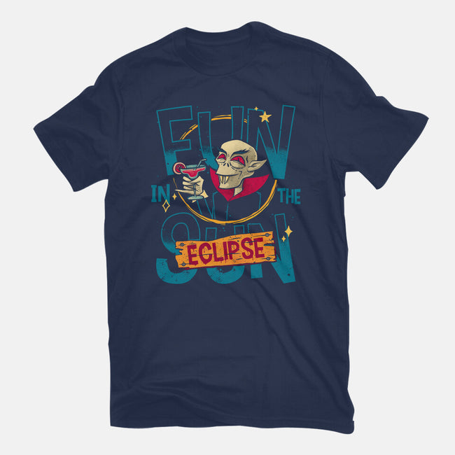 Fun In The Eclipse-Womens-Fitted-Tee-teesgeex