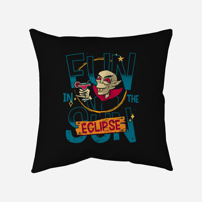 Fun In The Eclipse-None-Removable Cover w Insert-Throw Pillow-teesgeex