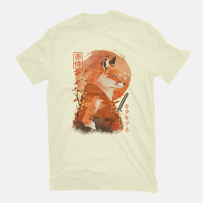 Red Fox Samurai-Mens-Premium-Tee-dandingeroz