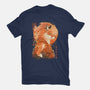 Red Fox Samurai-Womens-Basic-Tee-dandingeroz