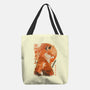 Red Fox Samurai-None-Basic Tote-Bag-dandingeroz