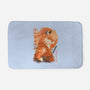 Red Fox Samurai-None-Memory Foam-Bath Mat-dandingeroz