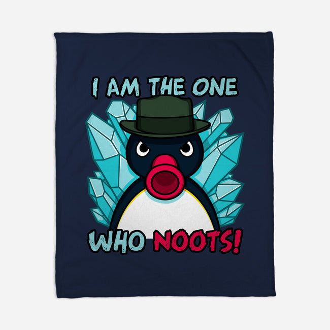 The One Who Noots-None-Fleece-Blanket-Raffiti