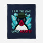 The One Who Noots-None-Fleece-Blanket-Raffiti