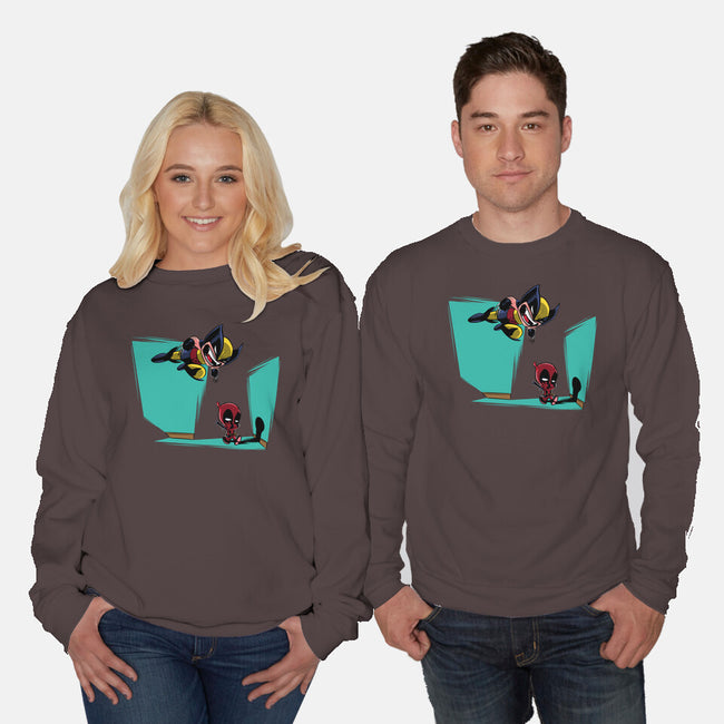 Gotcha-Unisex-Crew Neck-Sweatshirt-zascanauta