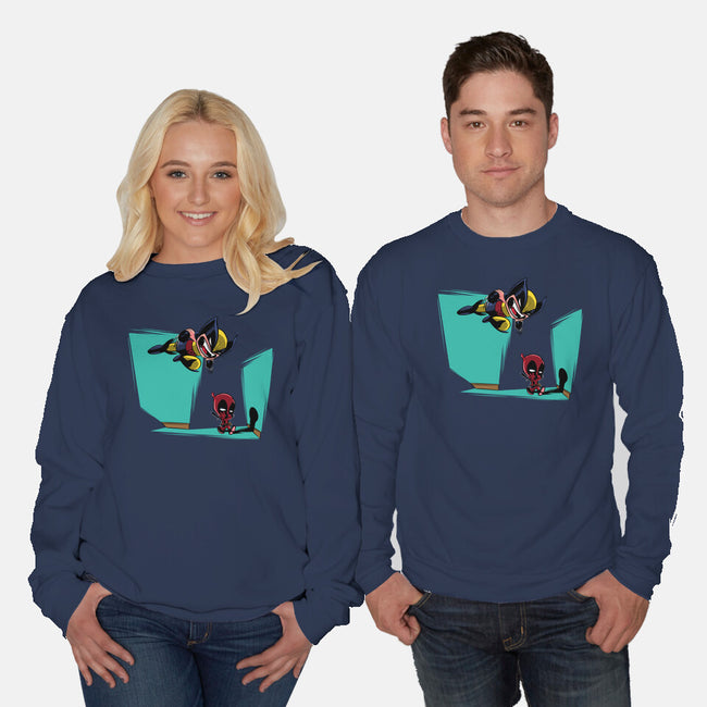 Gotcha-Unisex-Crew Neck-Sweatshirt-zascanauta