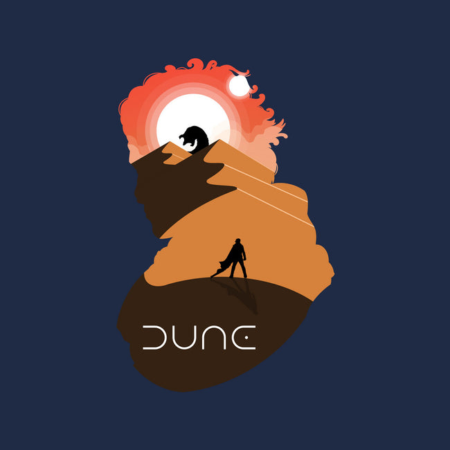 Dune Silhouette-Dog-Basic-Pet Tank-Tri haryadi