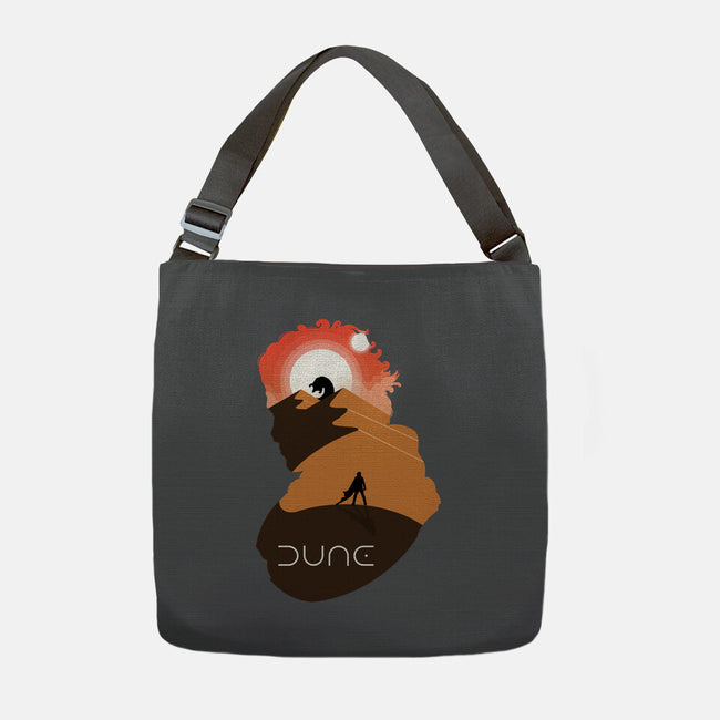 Dune Silhouette-None-Adjustable Tote-Bag-Tri haryadi