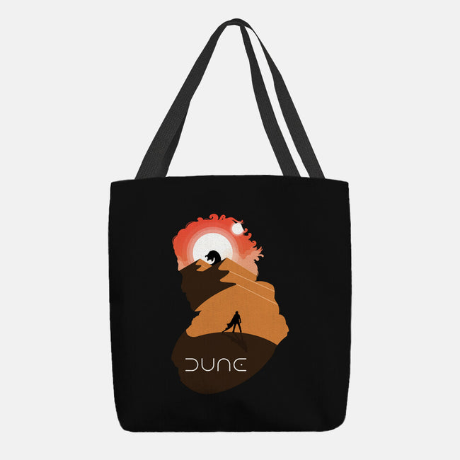 Dune Silhouette-None-Basic Tote-Bag-Tri haryadi