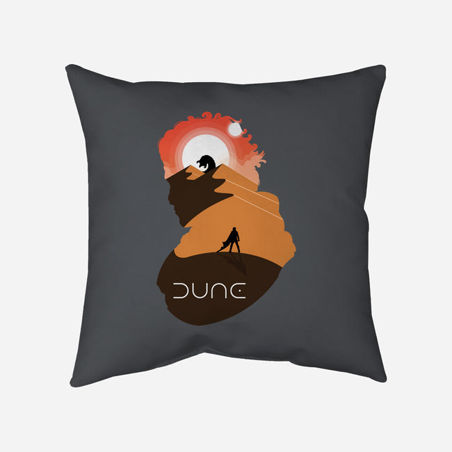 Dune Silhouette-None-Non-Removable Cover w Insert-Throw Pillow-Tri haryadi