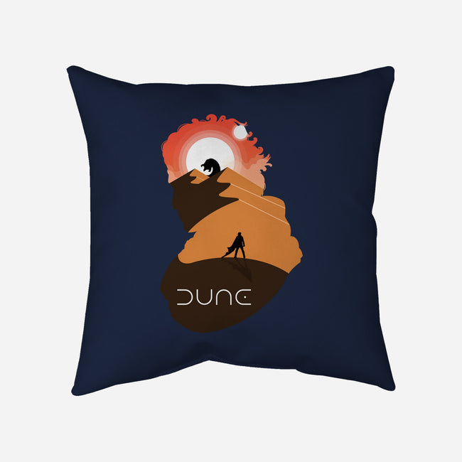 Dune Silhouette-None-Non-Removable Cover w Insert-Throw Pillow-Tri haryadi