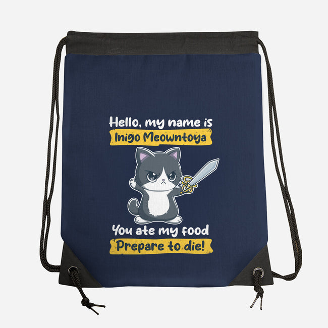 Inigo Meowntoya-None-Drawstring-Bag-retrodivision