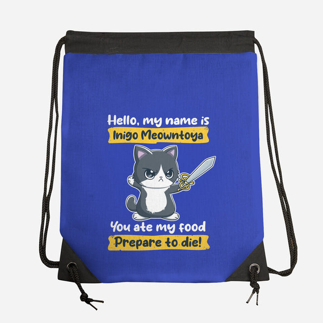 Inigo Meowntoya-None-Drawstring-Bag-retrodivision