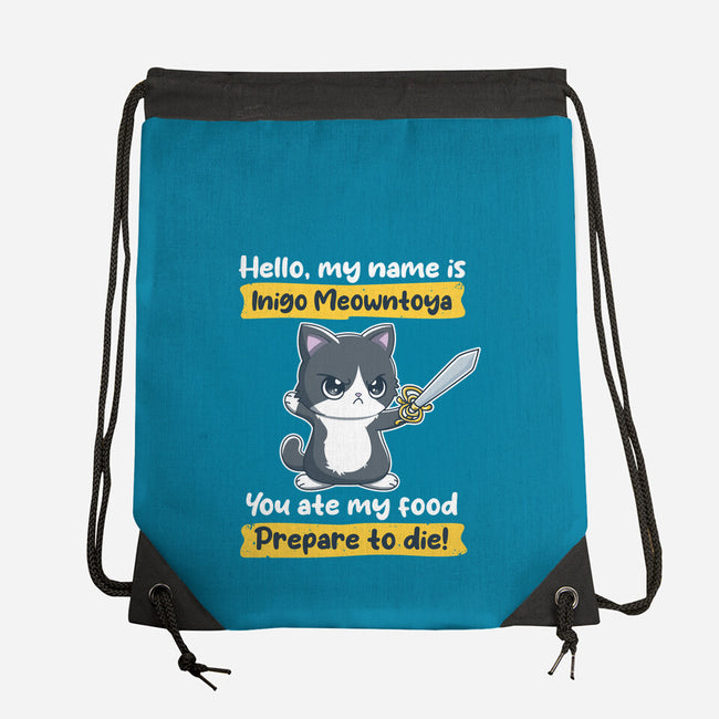 Inigo Meowntoya-None-Drawstring-Bag-retrodivision