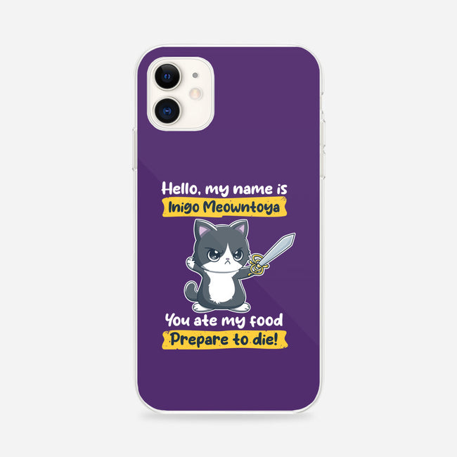 Inigo Meowntoya-iPhone-Snap-Phone Case-retrodivision