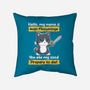 Inigo Meowntoya-None-Removable Cover w Insert-Throw Pillow-retrodivision