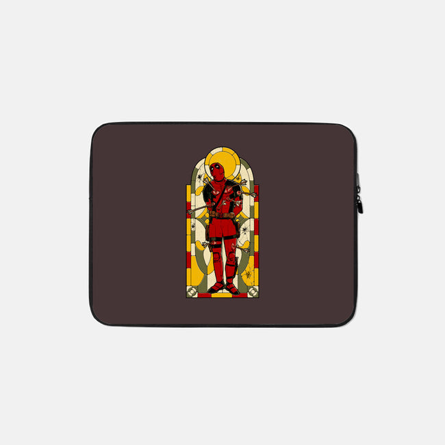 Guardian Of Chaos-None-Zippered-Laptop Sleeve-Hafaell