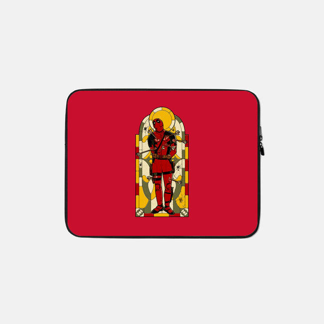 Guardian Of Chaos-None-Zippered-Laptop Sleeve-Hafaell