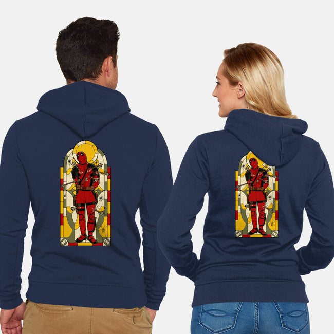 Guardian Of Chaos-Unisex-Zip-Up-Sweatshirt-Hafaell