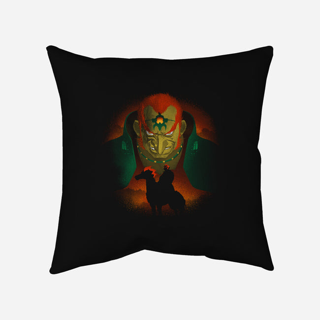 The Evil Master-None-Removable Cover-Throw Pillow-Donnie