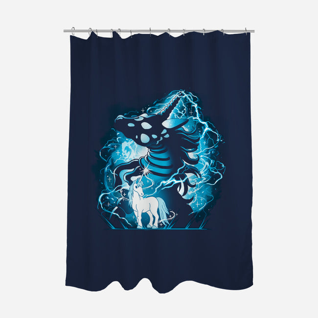 Unicorn Bones-None-Polyester-Shower Curtain-Vallina84