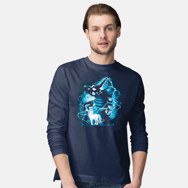 Unicorn Bones-Mens-Long Sleeved-Tee-Vallina84