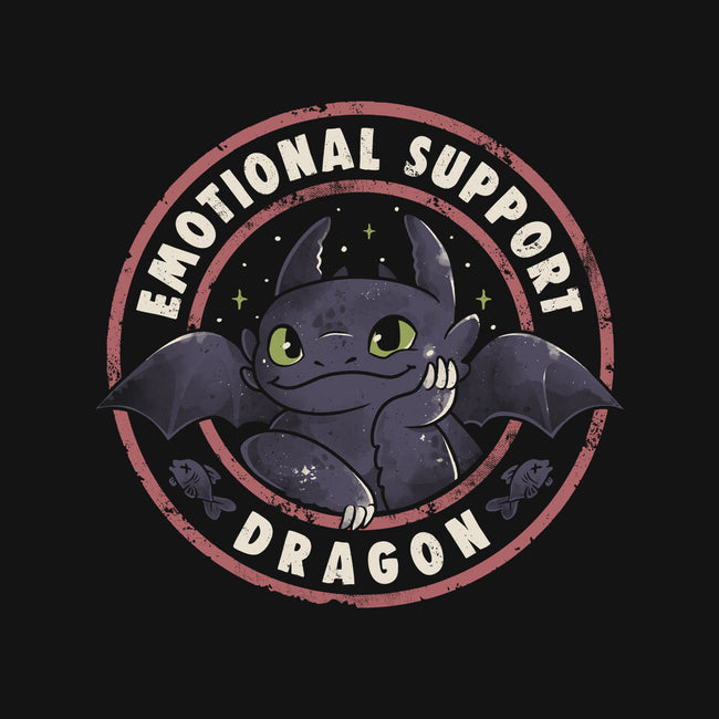 Emotional Support Dragon-None-Drawstring-Bag-Arigatees