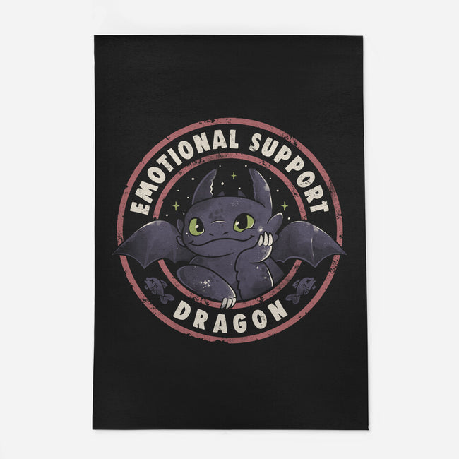 Emotional Support Dragon-None-Indoor-Rug-Arigatees