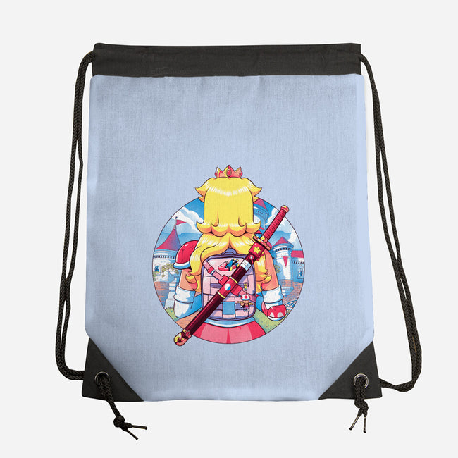 Spring Princess-None-Drawstring-Bag-Bruno Mota