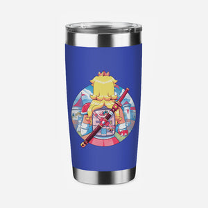 Spring Princess-None-Stainless Steel Tumbler-Drinkware-Bruno Mota