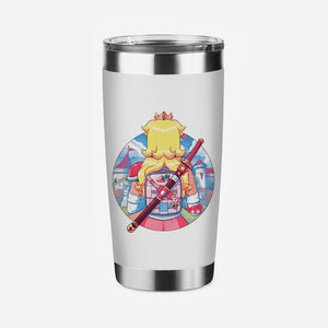 Spring Princess-None-Stainless Steel Tumbler-Drinkware-Bruno Mota