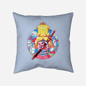 Spring Princess-None-Removable Cover w Insert-Throw Pillow-Bruno Mota