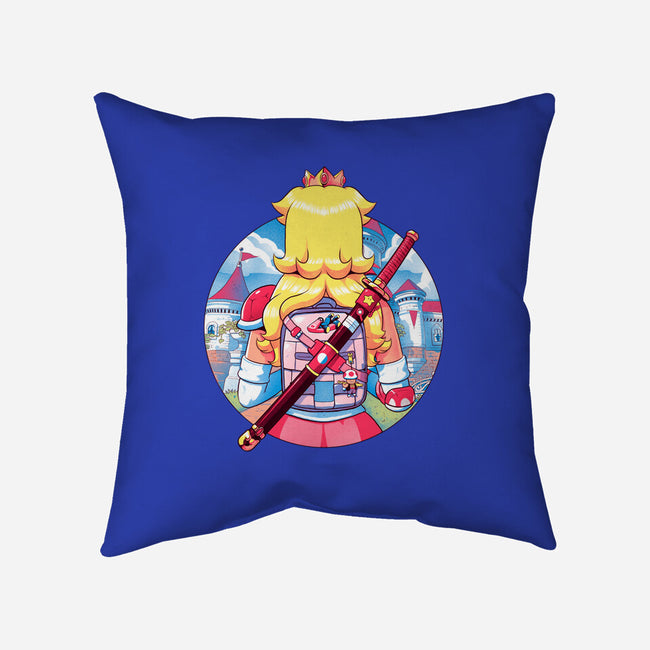 Spring Princess-None-Removable Cover w Insert-Throw Pillow-Bruno Mota