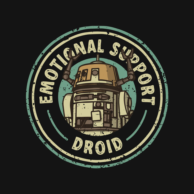 Emotional Support Droid-Unisex-Basic-Tee-retrodivision